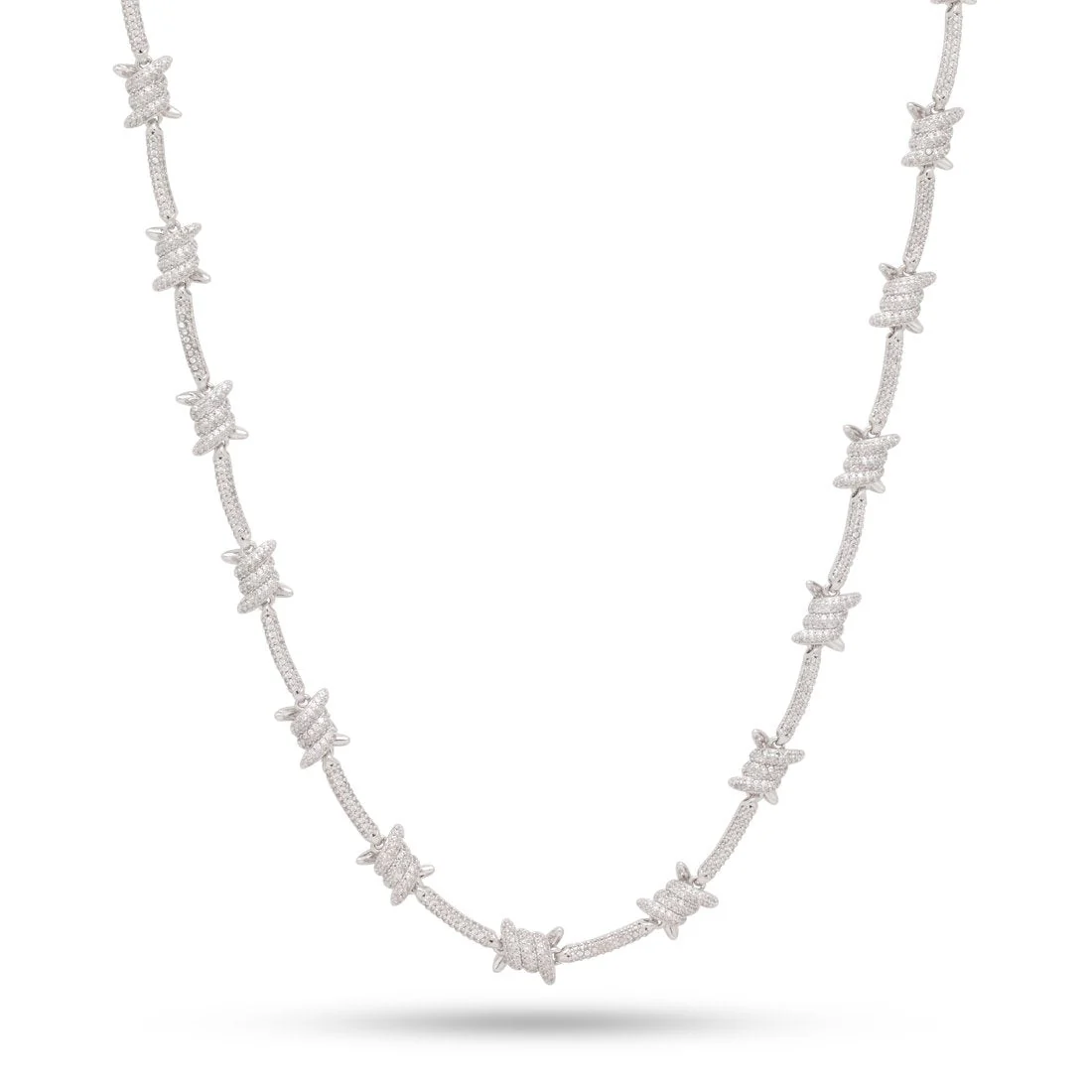 10mm Iced Barbed Wire Chain - Image 4