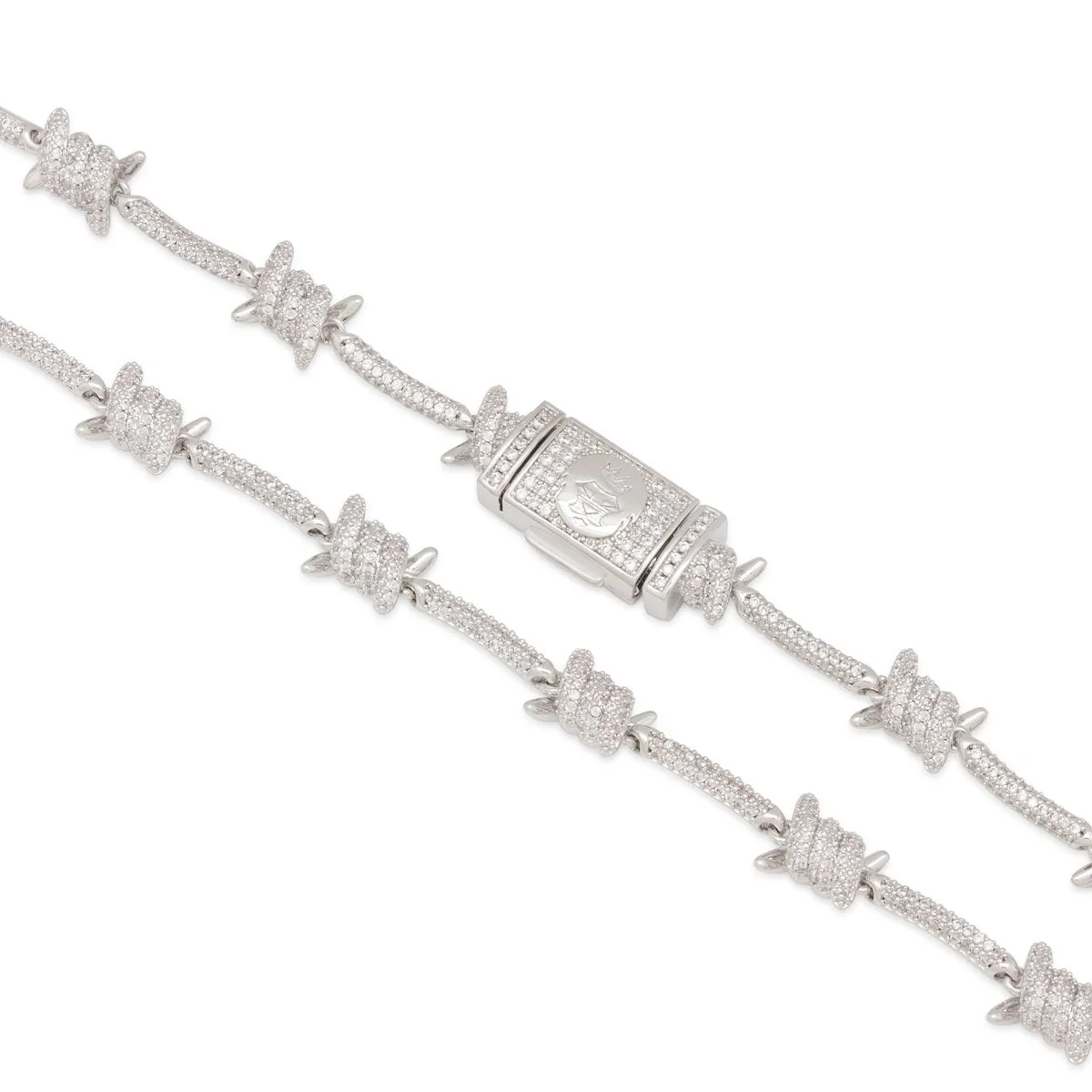 10mm Iced Barbed Wire Chain - Image 6