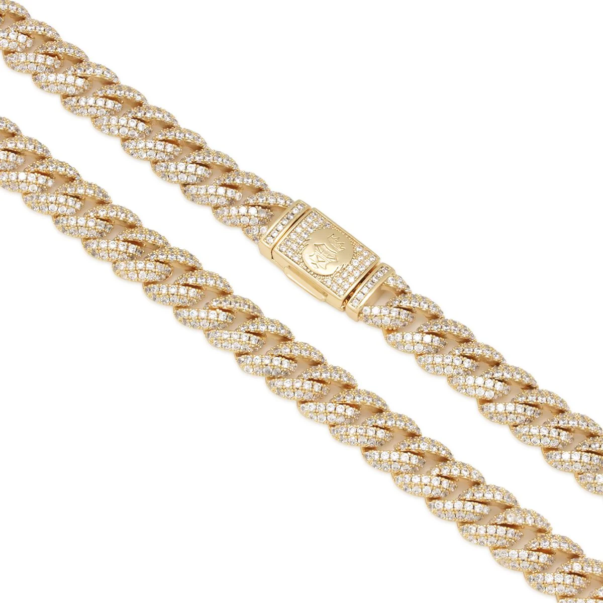 10mm Iced Miami Cuban Link Chain - Image 4