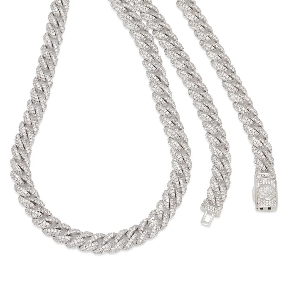 10mm Iced Miami Cuban Link Chain - Image 6