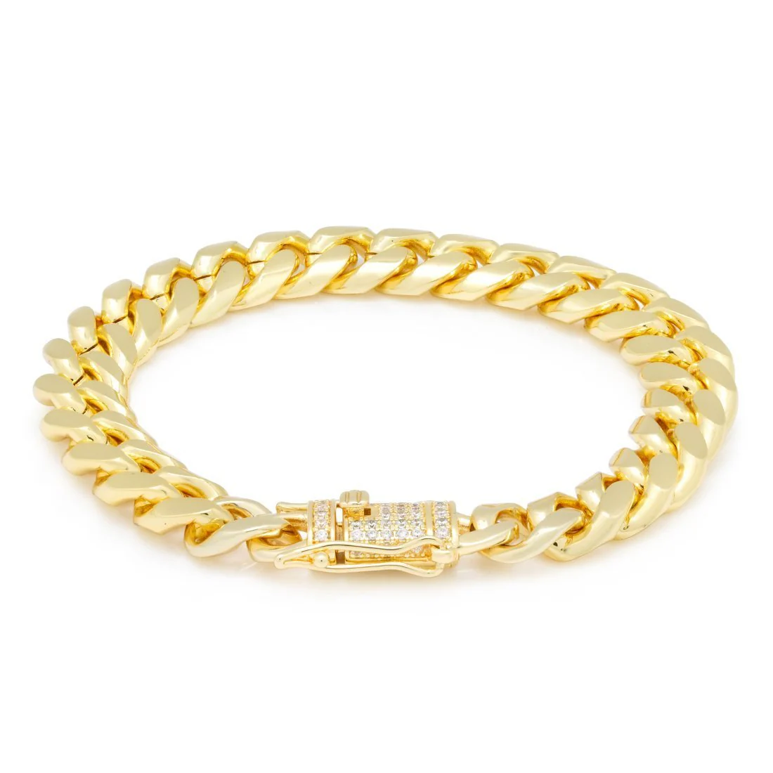 10mm Miami Cuban Link Bracelet - Image 2