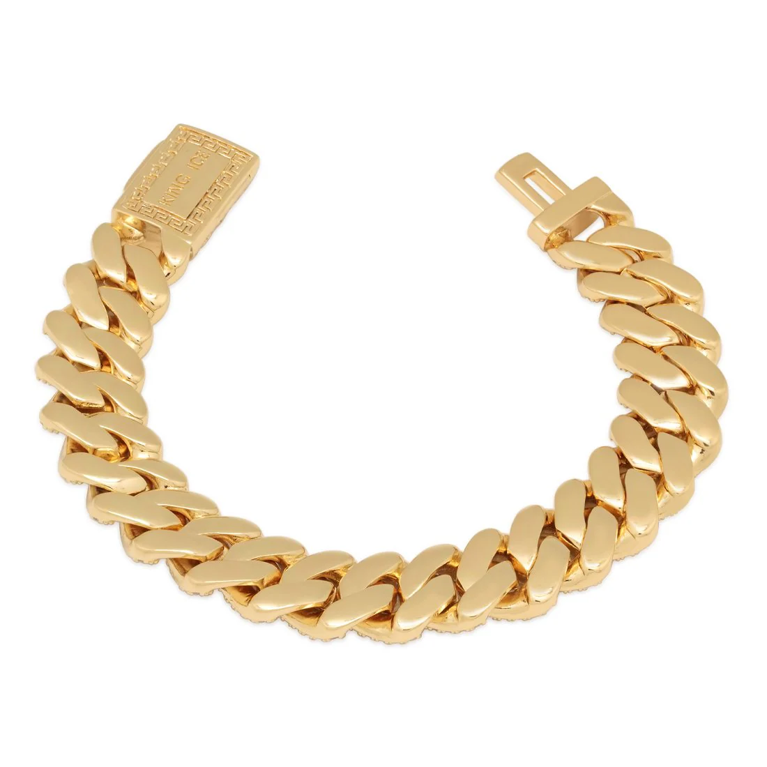 12mm Iced Diamond Cut Miami Cuban Link Bracelet - Image 3