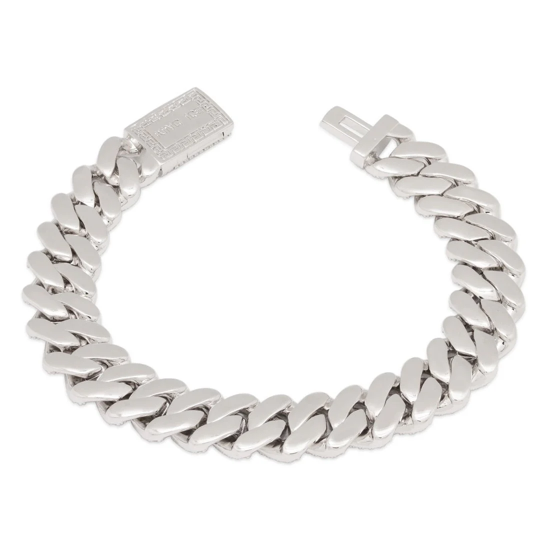 12mm Iced Diamond Cut Miami Cuban Link Bracelet - Image 6
