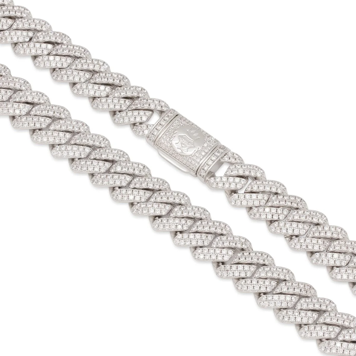 12mm Iced Diamond Cut Miami Cuban Link Chain - Image 7