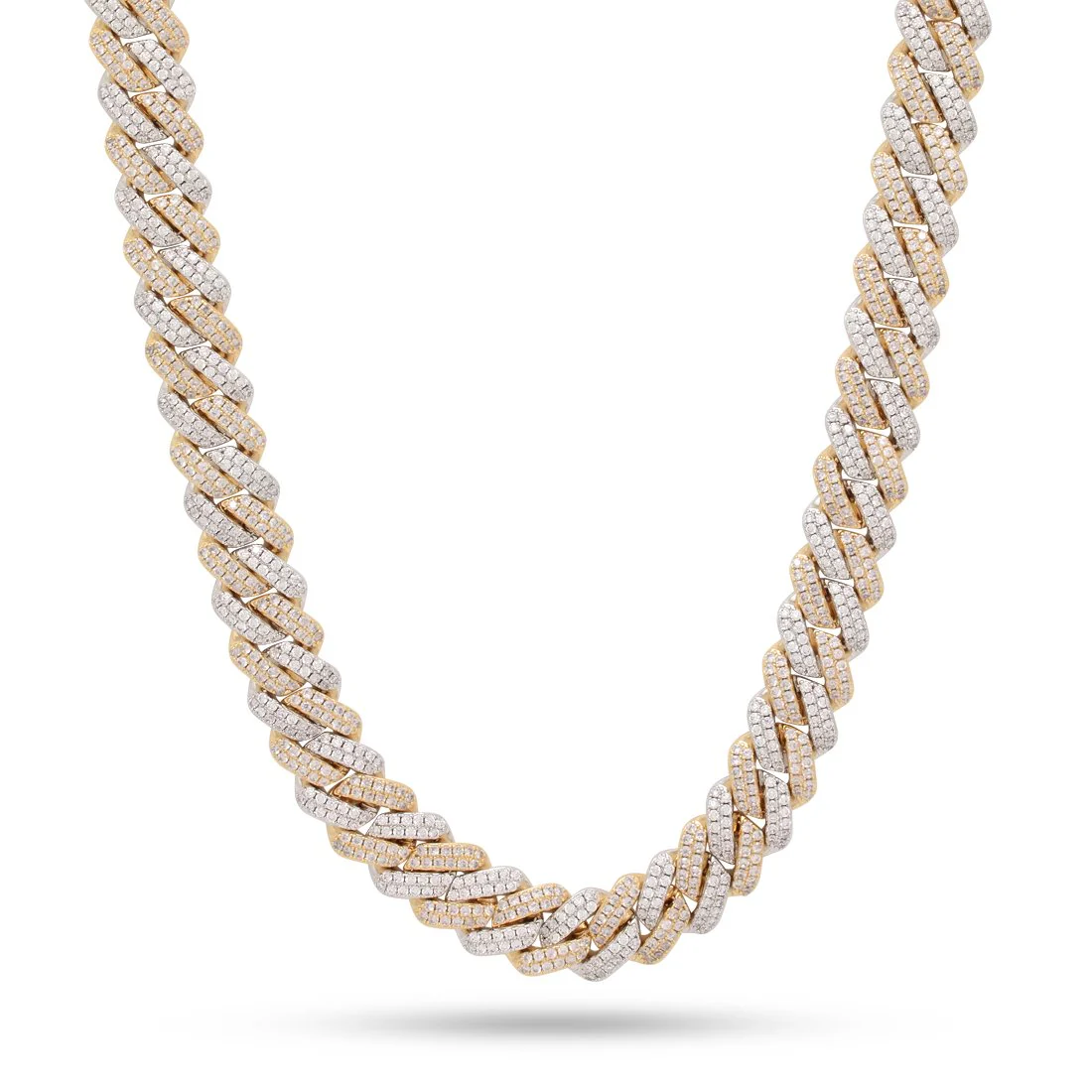 12mm Iced Diamond Cut Miami Cuban Link Chain - Image 8