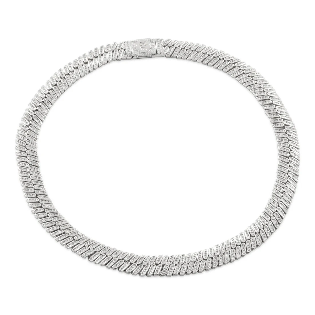 12mm Iced Herringbone Chain - Image 4
