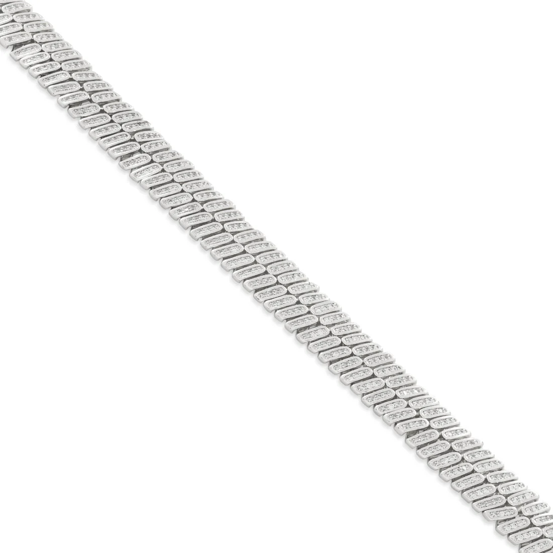 12mm Iced Herringbone Chain - Image 5