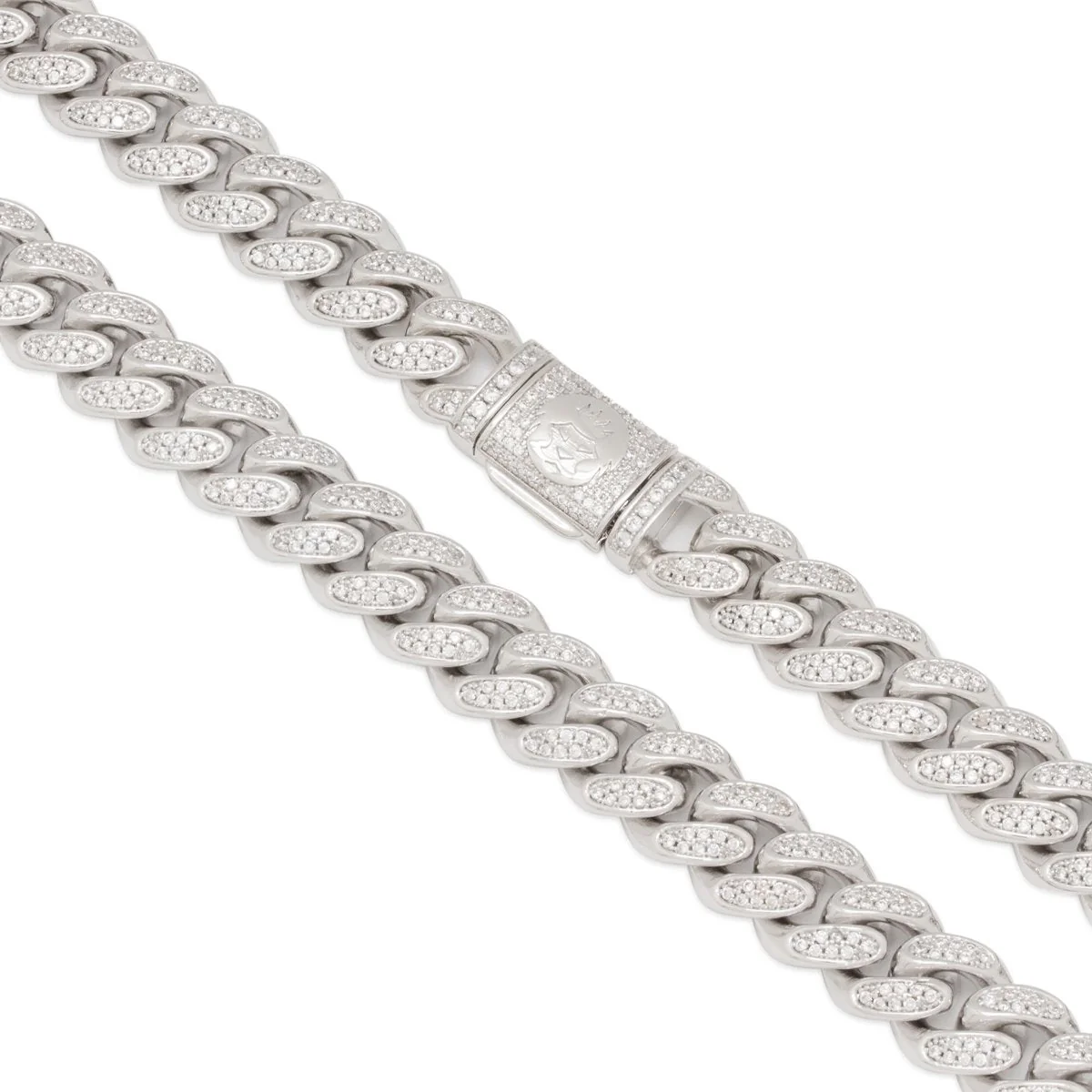 12mm Iced Miami Cuban Link Chain - Image 6