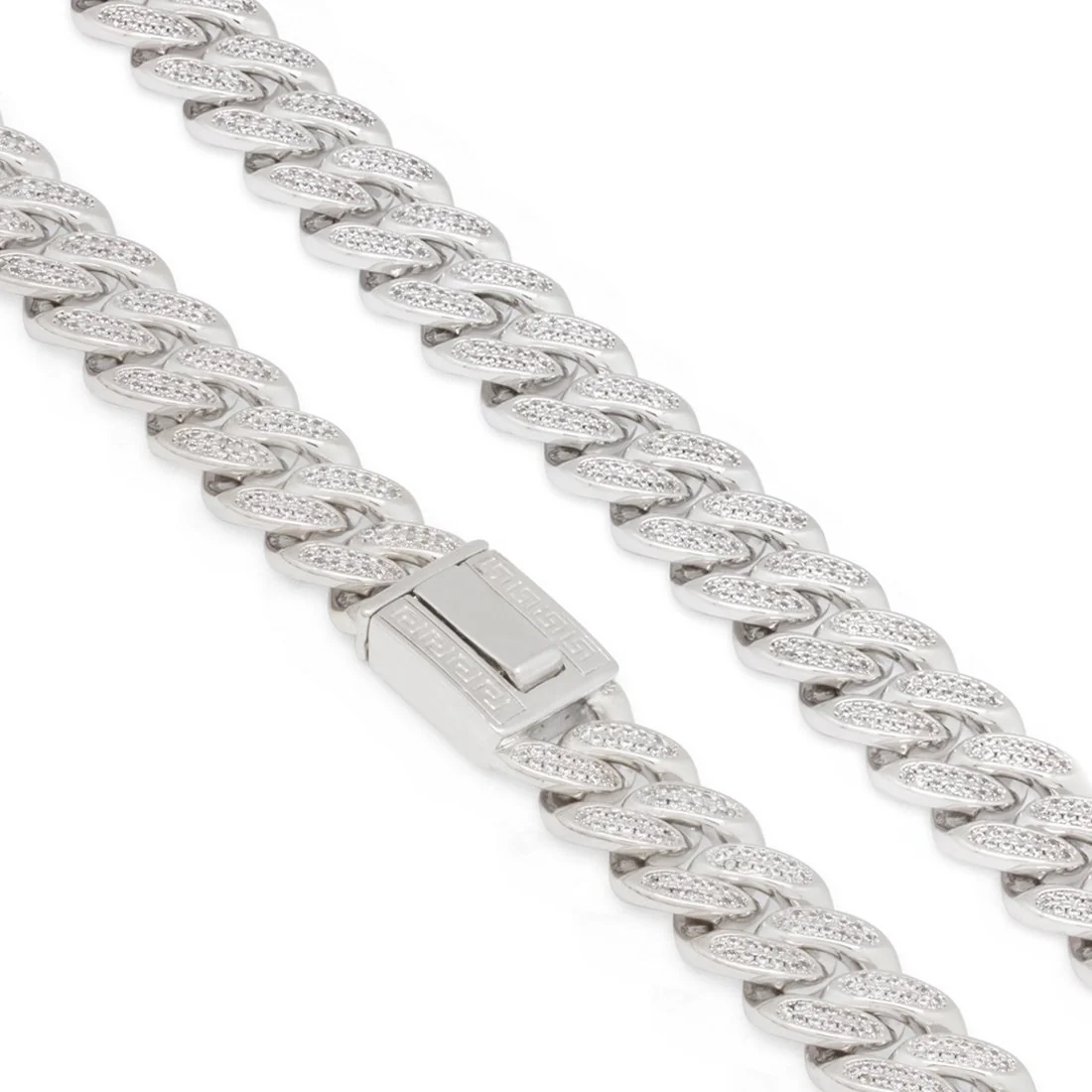 15mm Classic Iced Miami Cuban Link Chain - Image 6