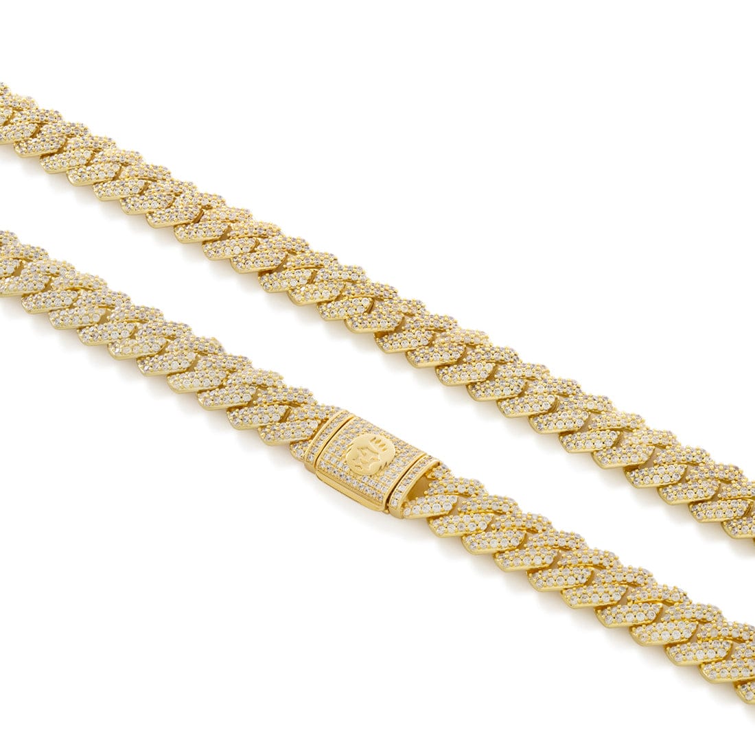 15mm Iced Diamond Cut Miami Cuban Link Chain - Image 2