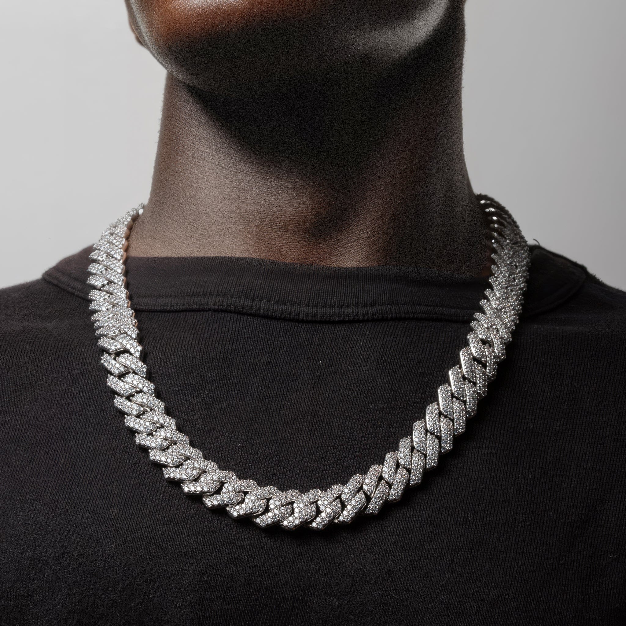 15mm Iced Diamond Cut Miami Cuban Link Chain - Image 6