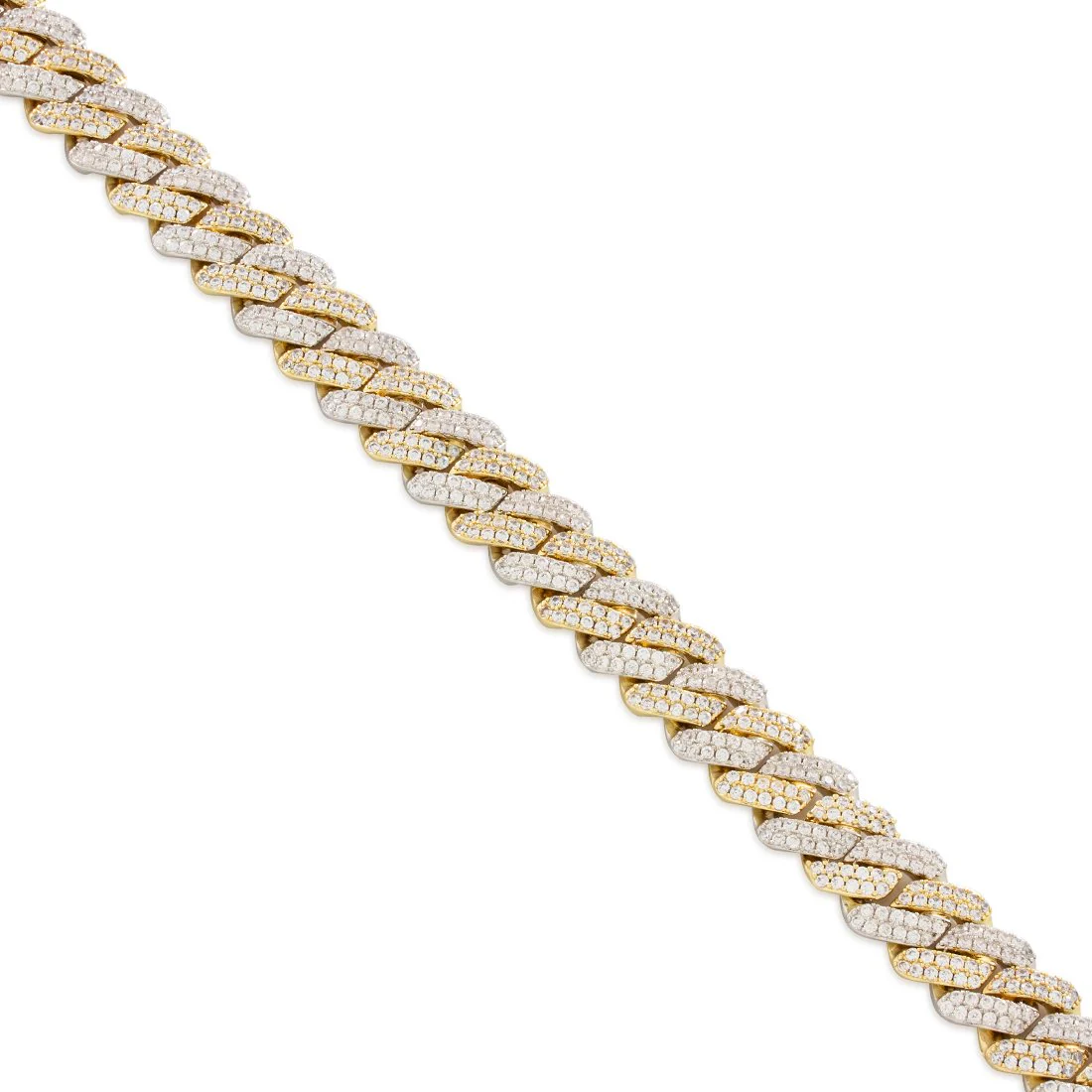 15mm Iced Diamond-Cut Miami Cuban Link Choker Chain - Image 7