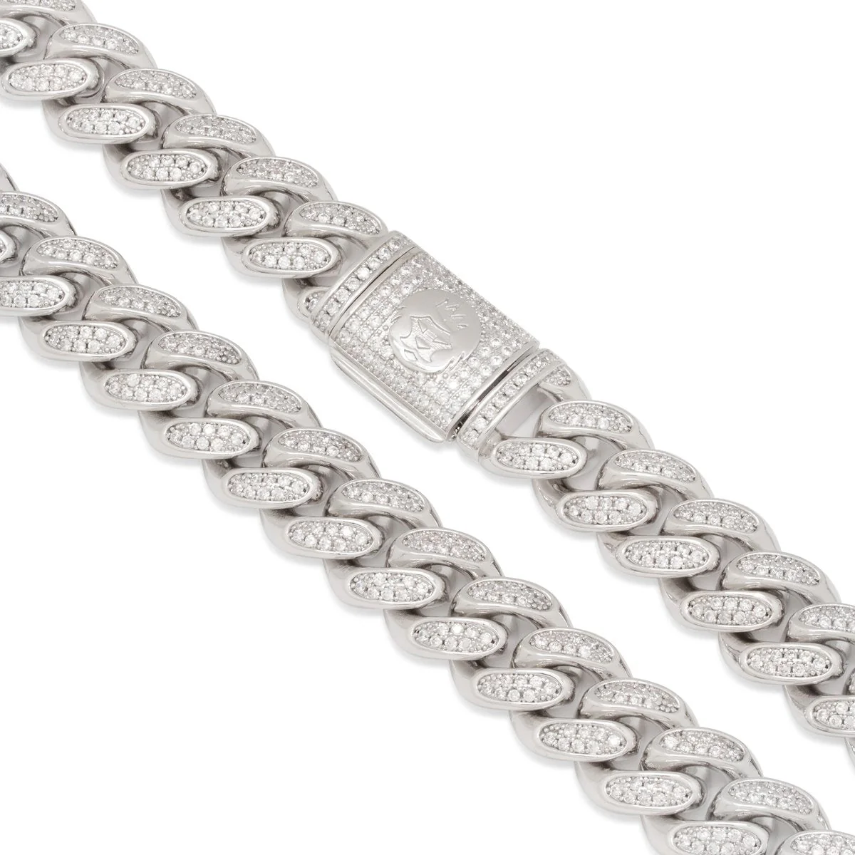15mm Iced Miami Cuban Link Chain - Image 7