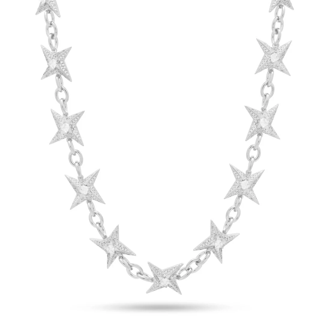 15mm Iced Shuriken Rolo Chain - Image 4