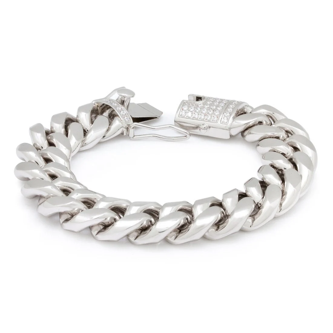 16mm Miami Cuban Link Bracelet - Image 3