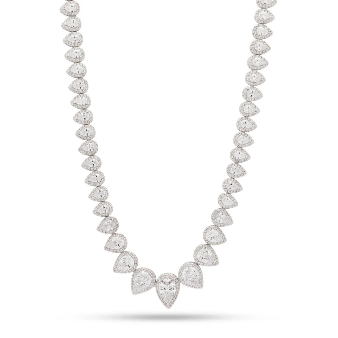 16mm Pear-Cut Tennis Chain - Image 5