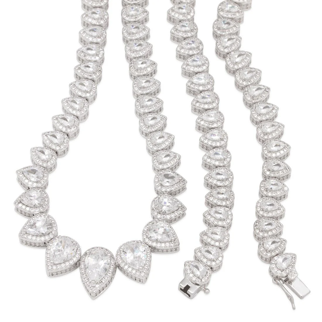 16mm Pear-Cut Tennis Chain - Image 6