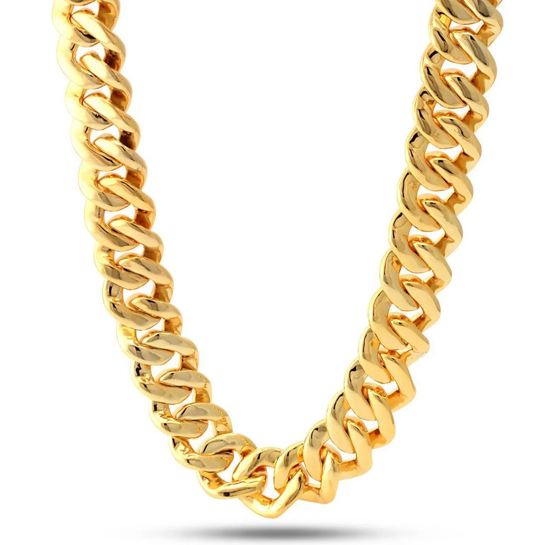 18mm Classic Iced Miami Cuban Link Chain - Image 3