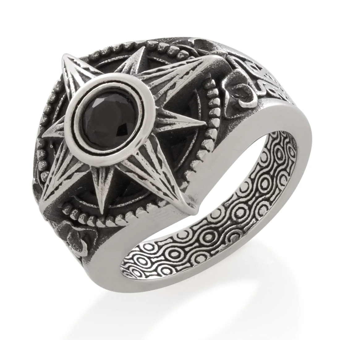 20mm Compass Rose Ring