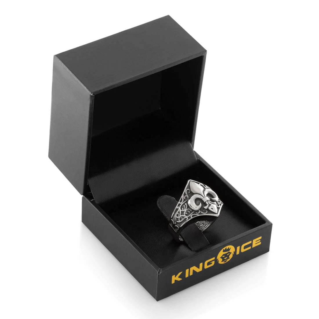 20mm Moto Fleur De Lis Ring - Image 4