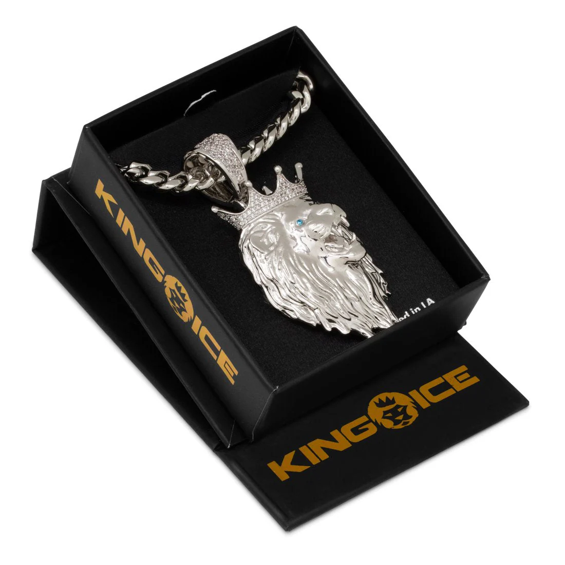 3D Boss Roaring Lion Necklace - Image 12