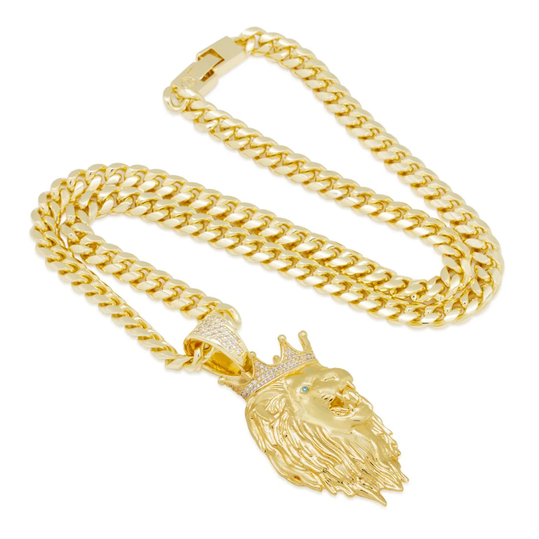 3D Boss Roaring Lion Necklace - Image 4