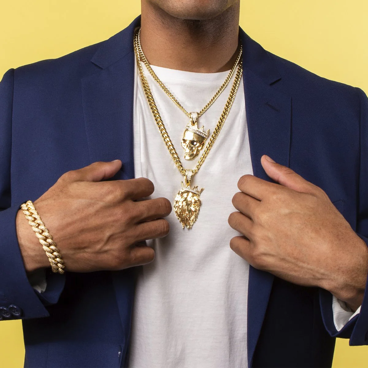 3D Boss Roaring Lion Necklace - Image 6