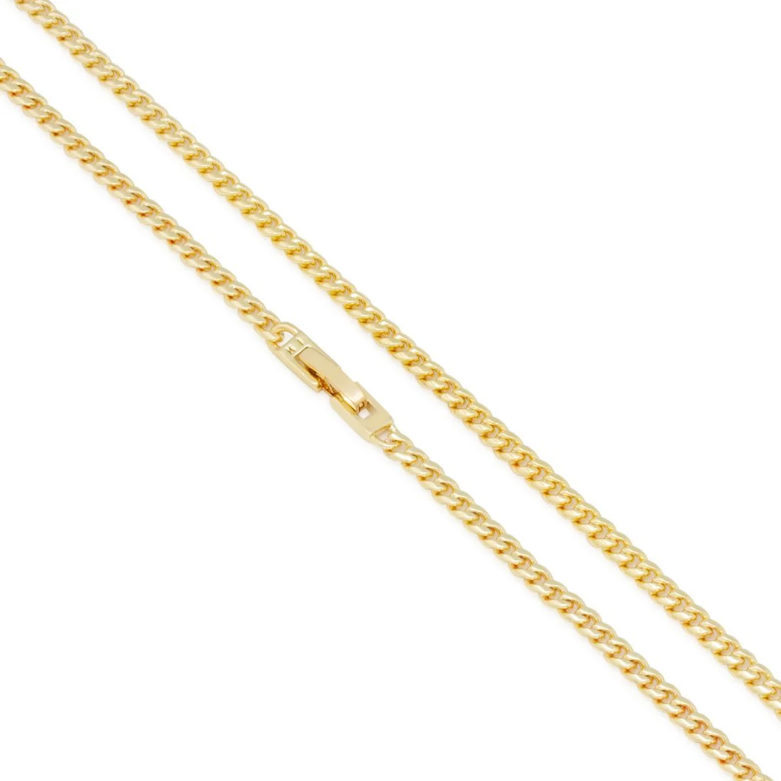 3mm Miami Cuban Link Chain Choker Set - Image 4