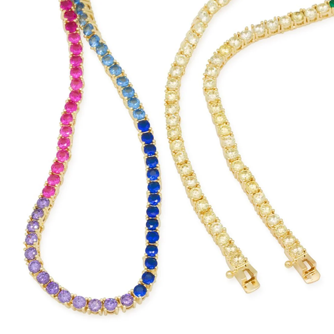 3mm Spectrum Tennis Chain - Image 4