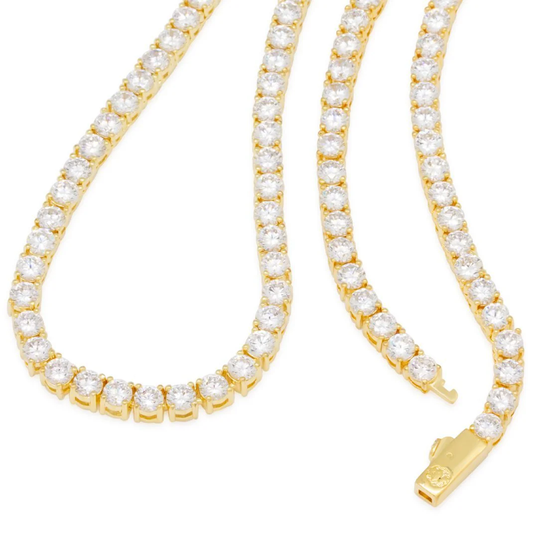 4mm Tennis Chain Choker Set - Image 3