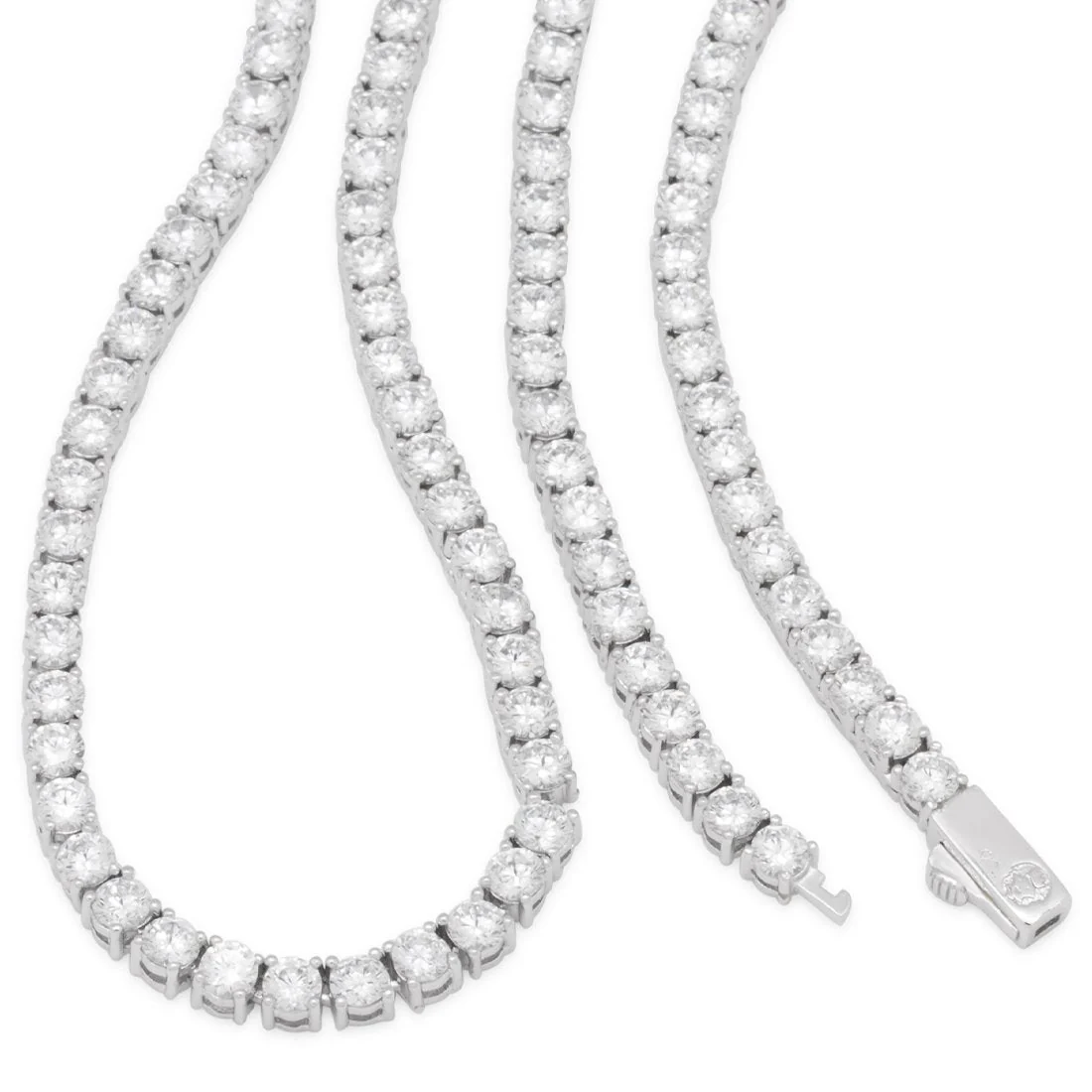 4mm Tennis Chain Choker Set - Image 7