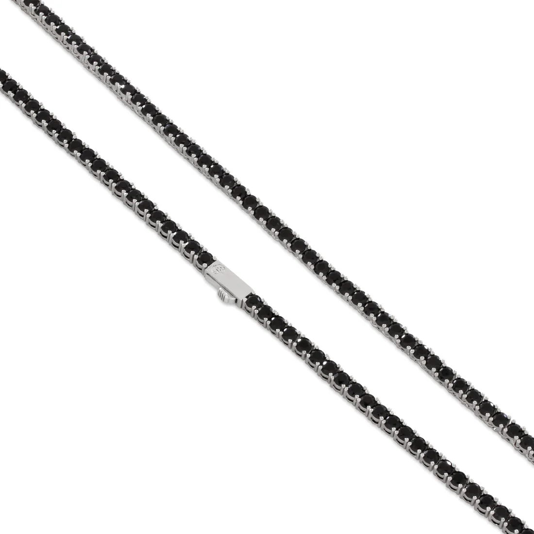 4mm Onyx Tennis Chain - Image 3