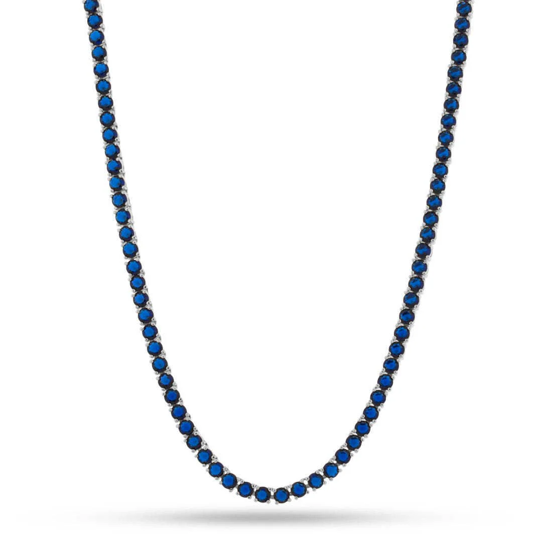 4mm Sapphire Tennis Chain - Image 4