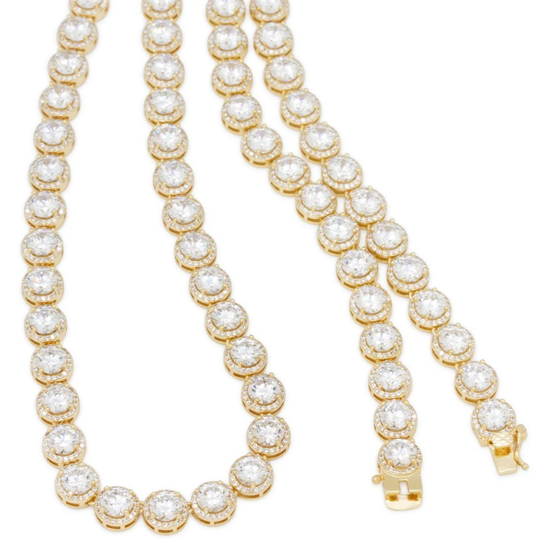 5mm Brilliant-Cut Tennis Chain - Image 3