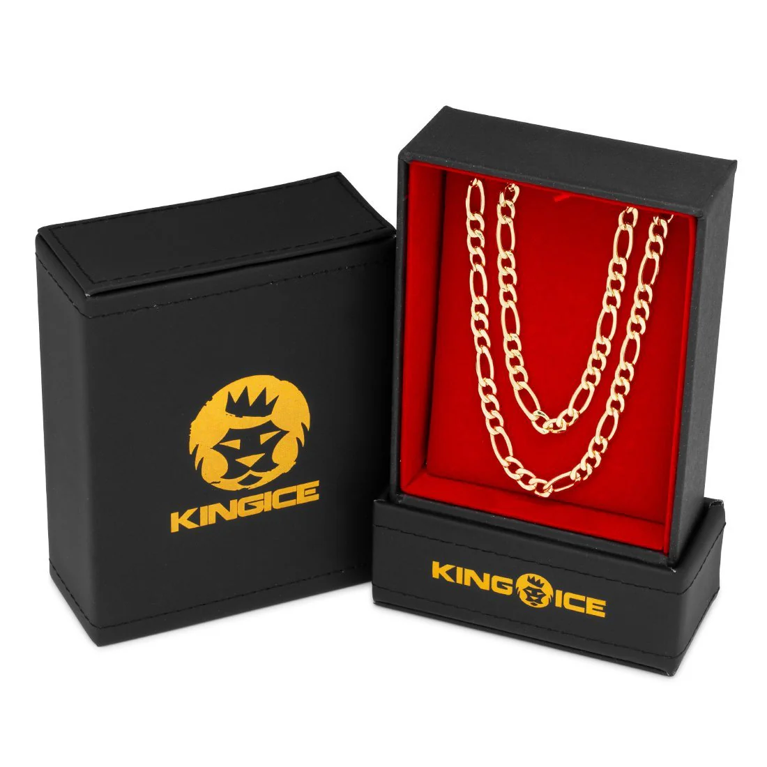5mm Figaro Chain Choker Set - Image 5
