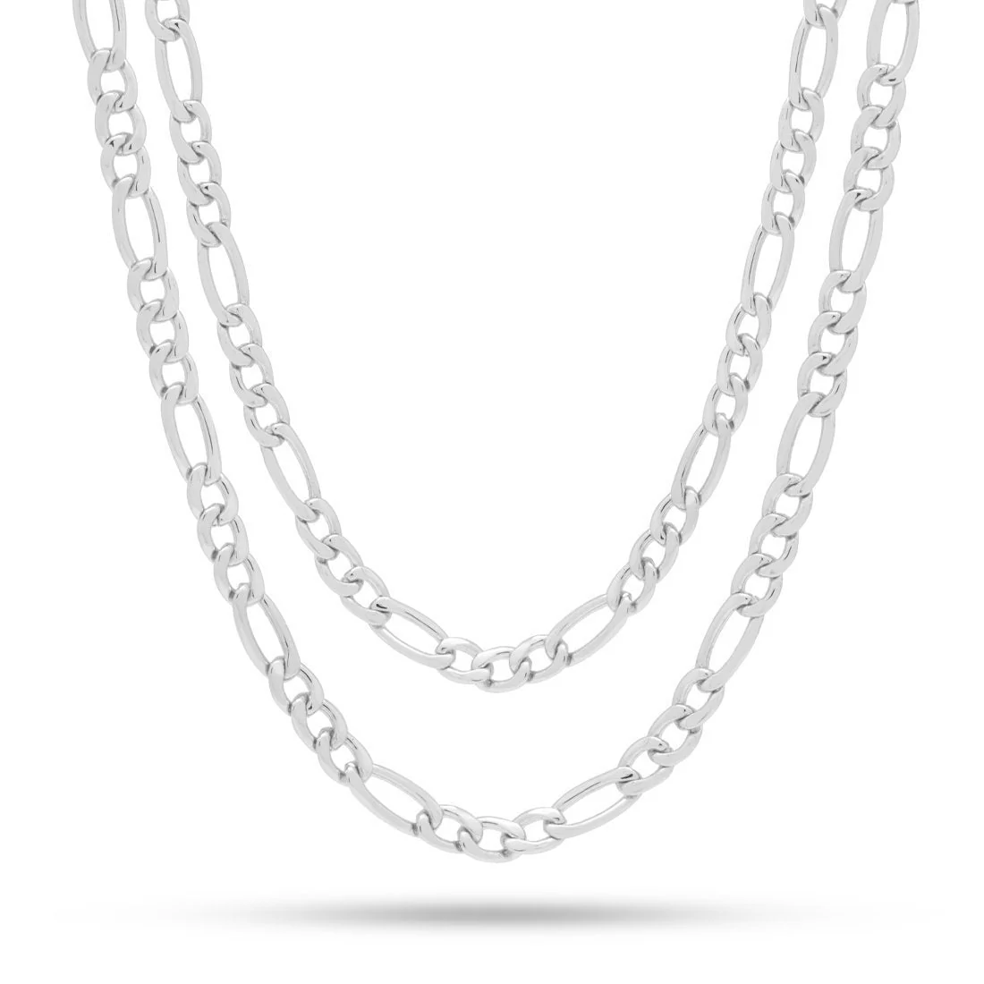 5mm Figaro Chain Choker Set - Image 6