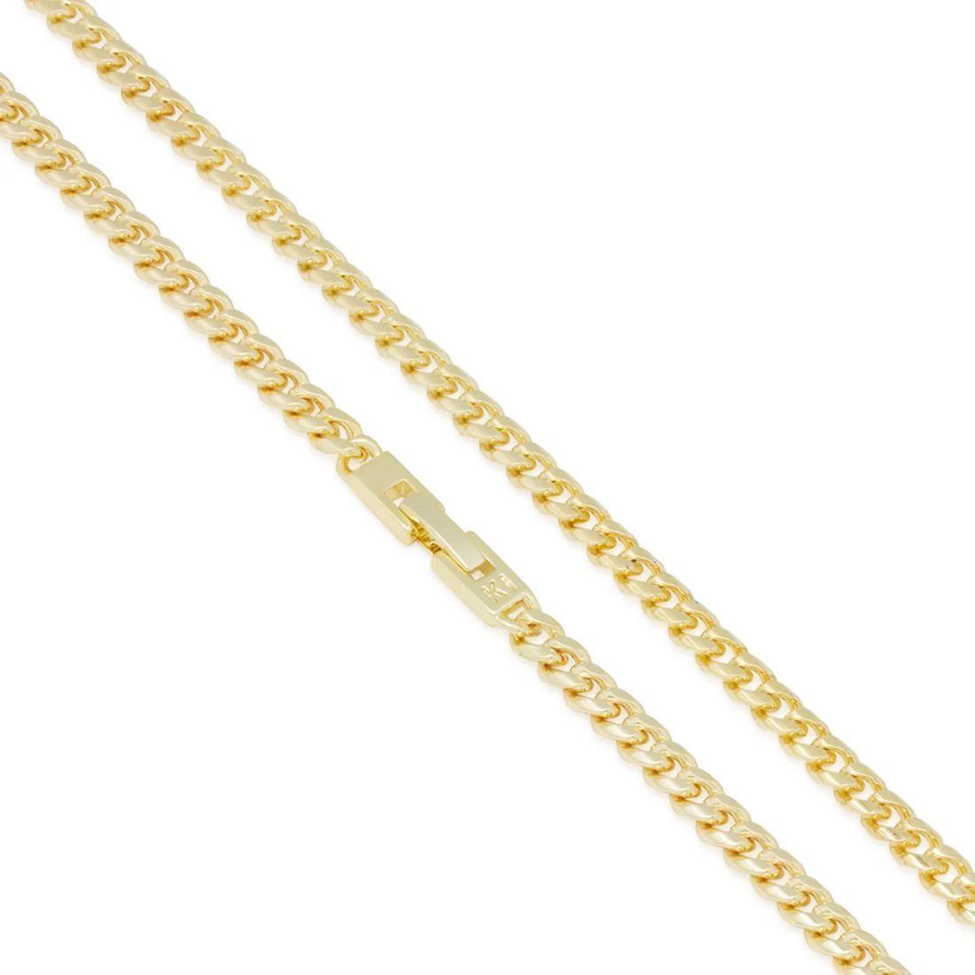 5mm Miami Cuban Link Chain Choker Set - Image 3