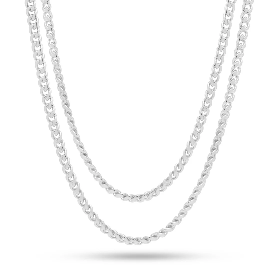 5mm Miami Cuban Link Chain Choker Set - Image 6