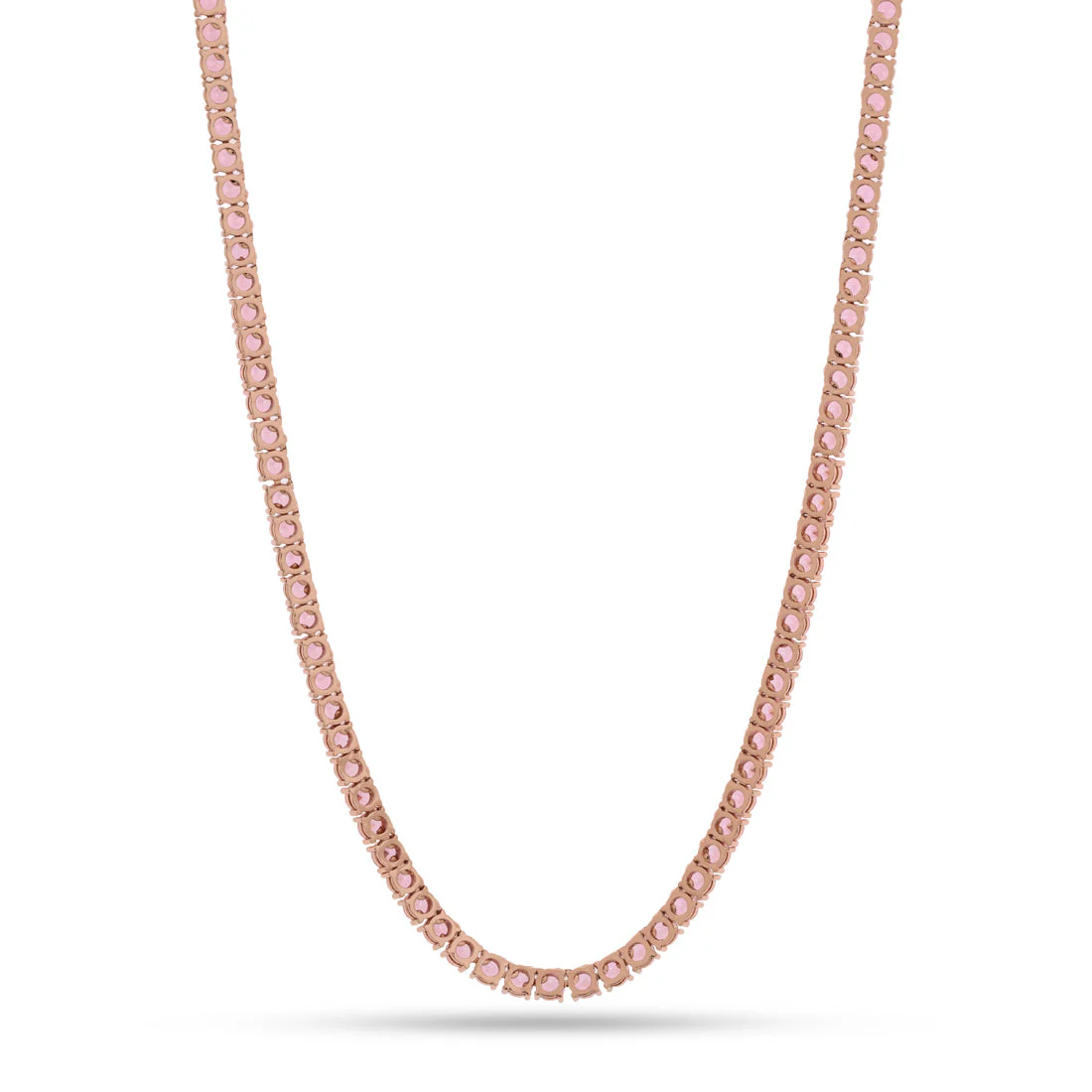 5mm Pink Tennis Chain - Image 3