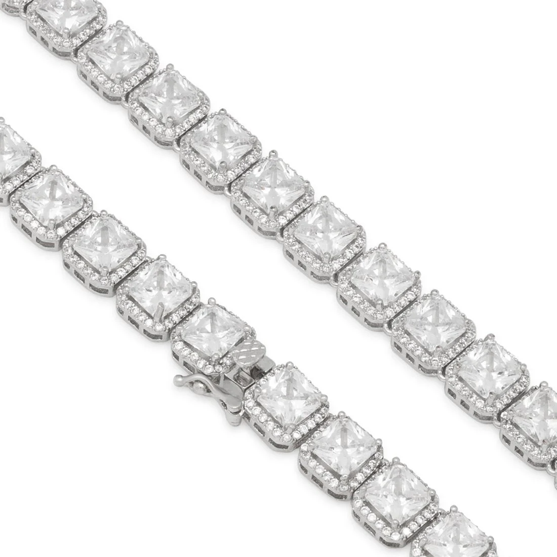 5mm Princess-Cut Tennis Chain - Image 6