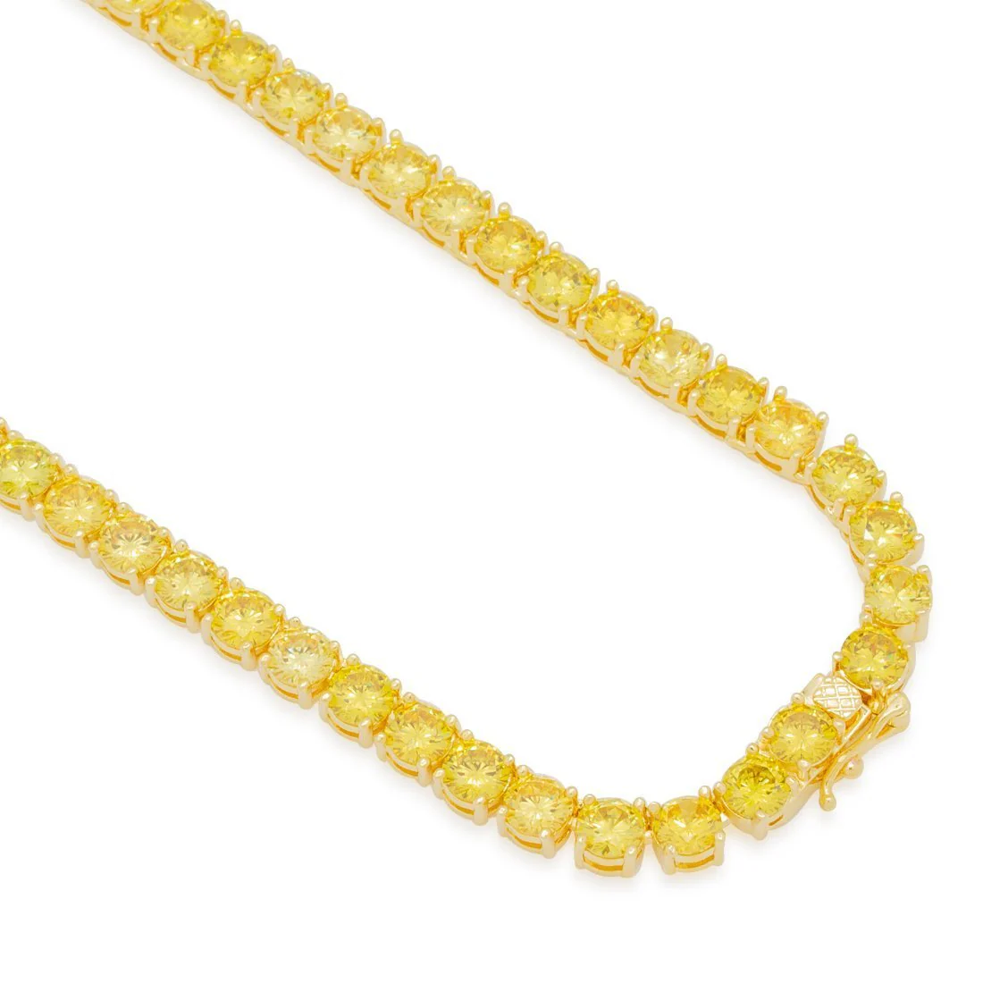 5mm Yellow Tennis Chain - Image 4