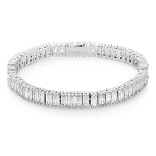 6mm Baguette Tennis Bracelet - Image 3