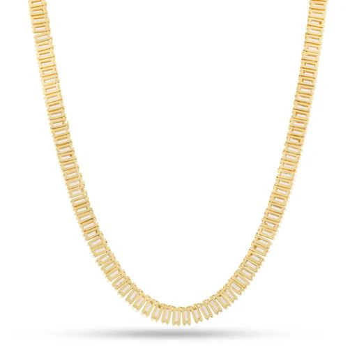 6mm Baguette Tennis Chain - Image 3