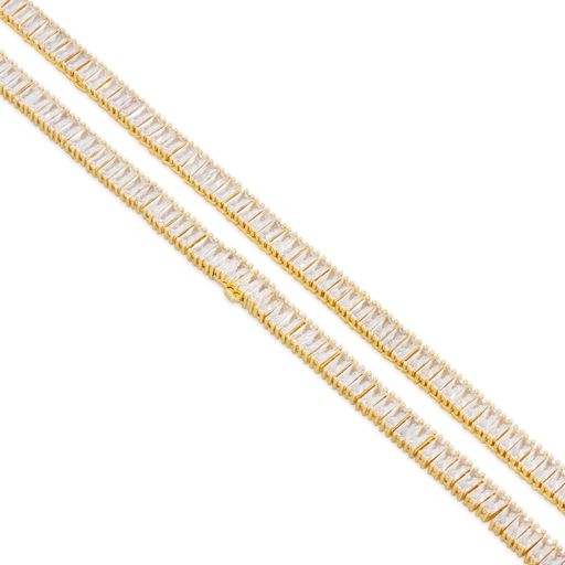 6mm Baguette Tennis Chain - Image 4