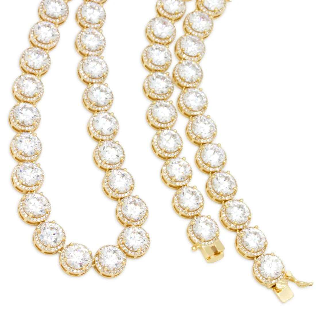 8mm Bezel-Set Tennis Chain - Image 4