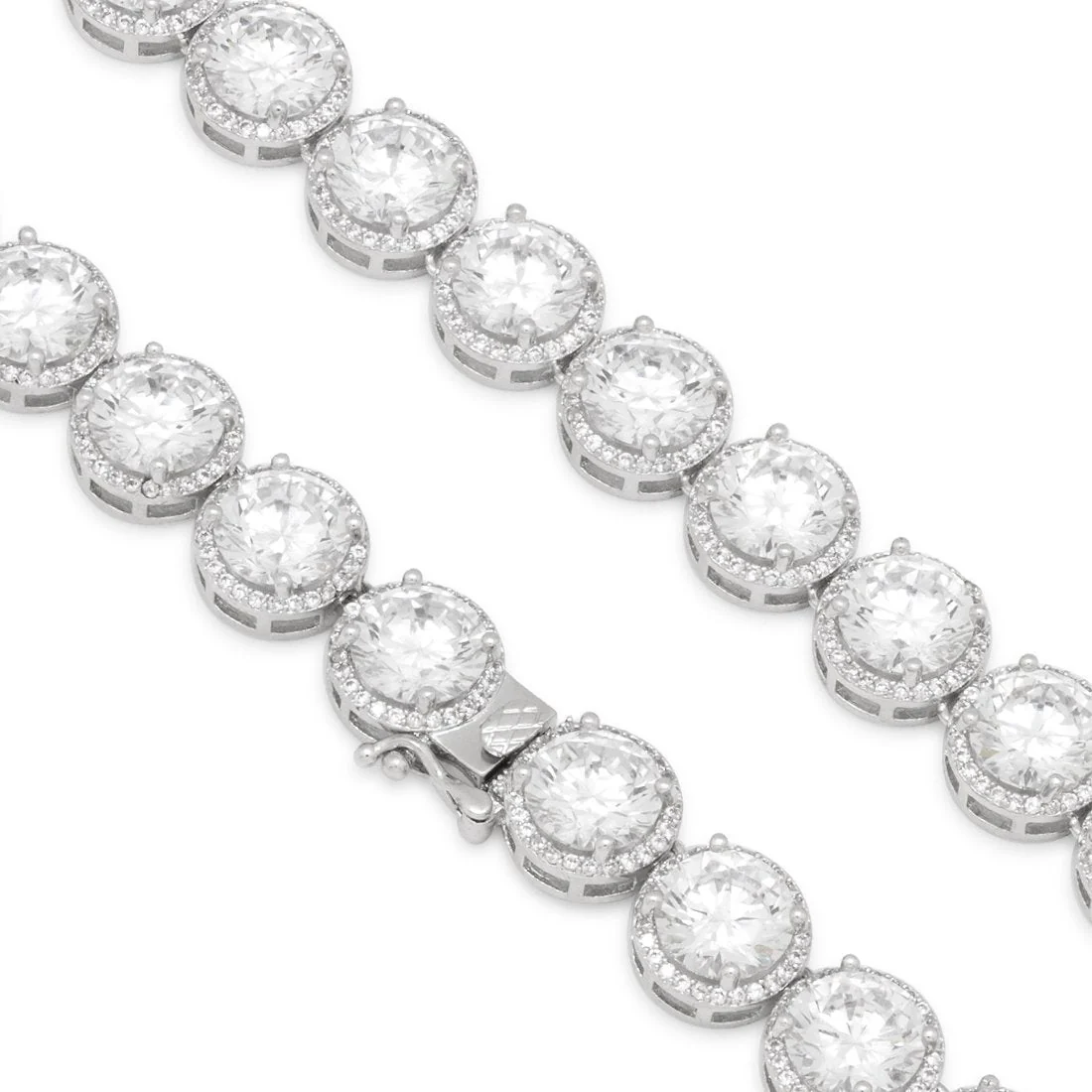8mm Bezel-Set Tennis Chain - Image 6