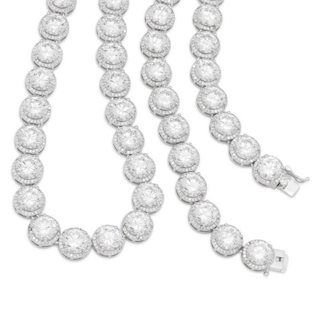 8mm Bezel-Set Tennis Chain - Image 7