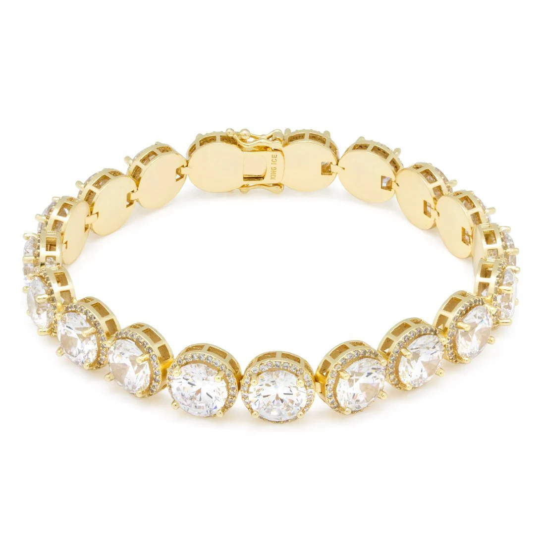 8mm Brillaint-Cut Tennis Bracelet