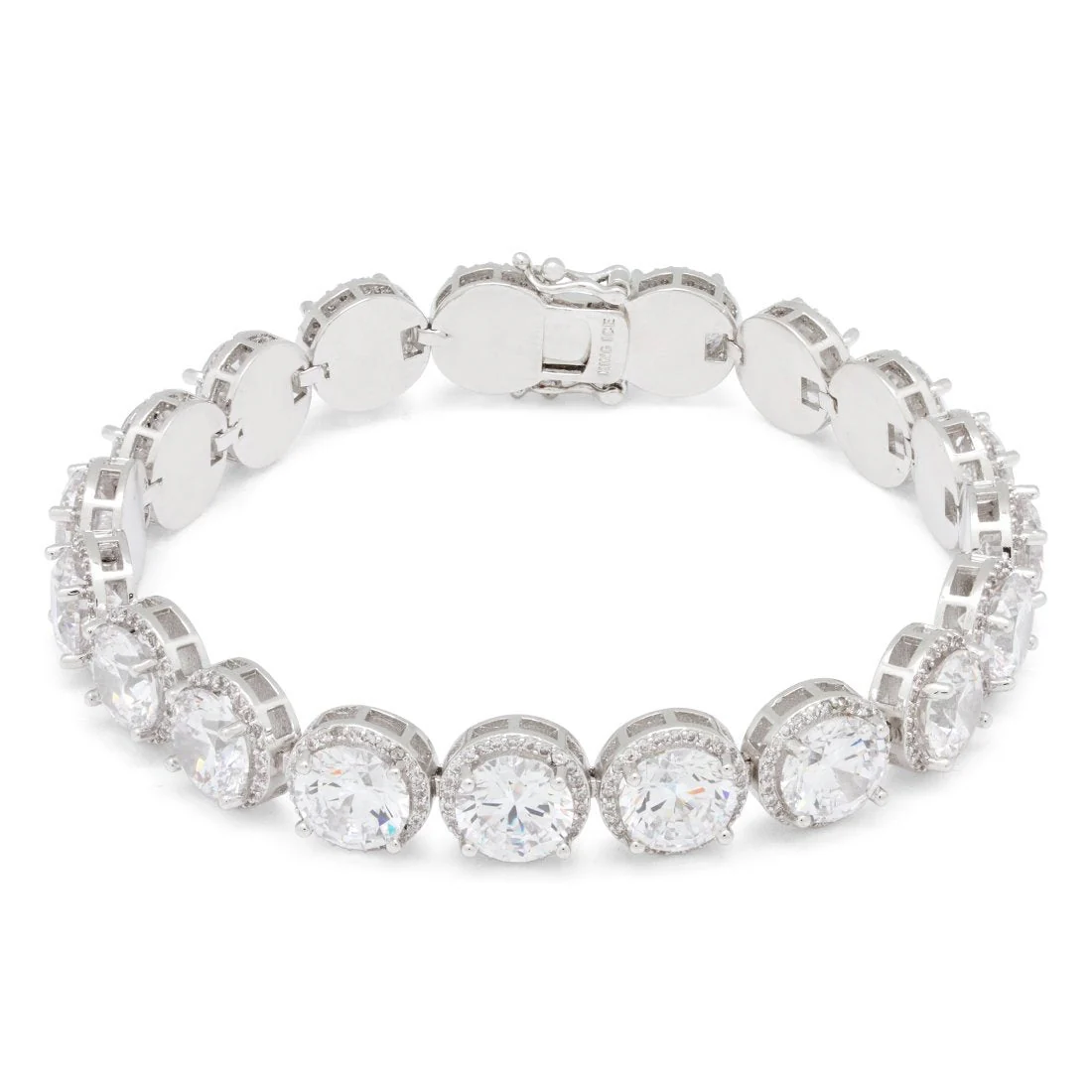 8mm Brillaint-Cut Tennis Bracelet - Image 3