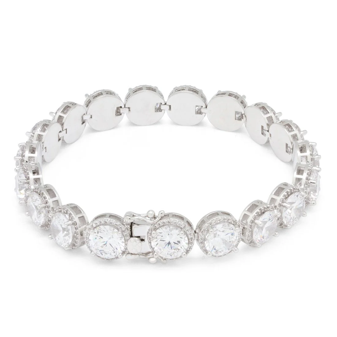 8mm Brillaint-Cut Tennis Bracelet - Image 4